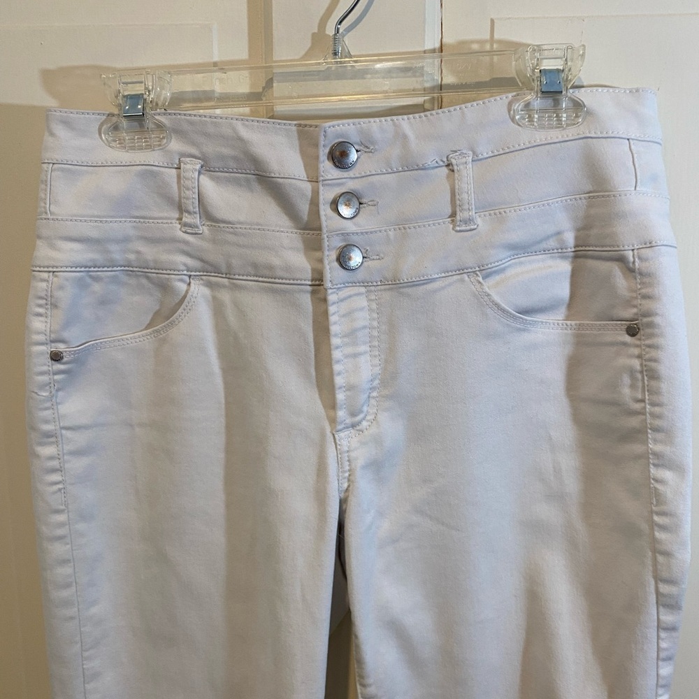 Tinseltown Denim Couture White Jeans Size 13 - Picture 3 of 6